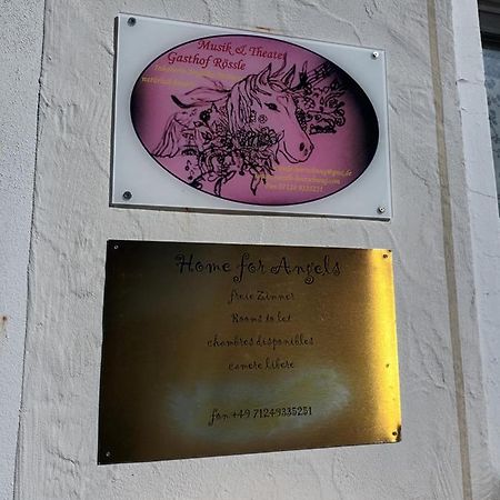 Musik Und Theater Gasthof Roessle - Rooms For Angels Burladingen Zewnętrze zdjęcie